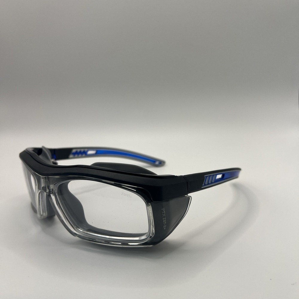 PENTAX ZT500G BLK BLUE WHITE AUTHENTIC DESIGNER FRAMES ONLY EYEGLASSES 58-18-131